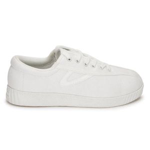 Tretorn Men’s 'Nylite Plus Canvas' Sneakers - White/White
